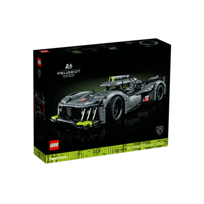 LEGO Technic PEUGEOT 9X8 24H Le Mans Hybrid Hypercar V6 42156.