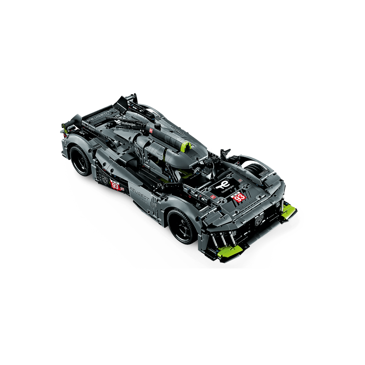 LEGO Technic PEUGEOT 9X8 24H Le Mans Hybrid Hypercar V6 42156.