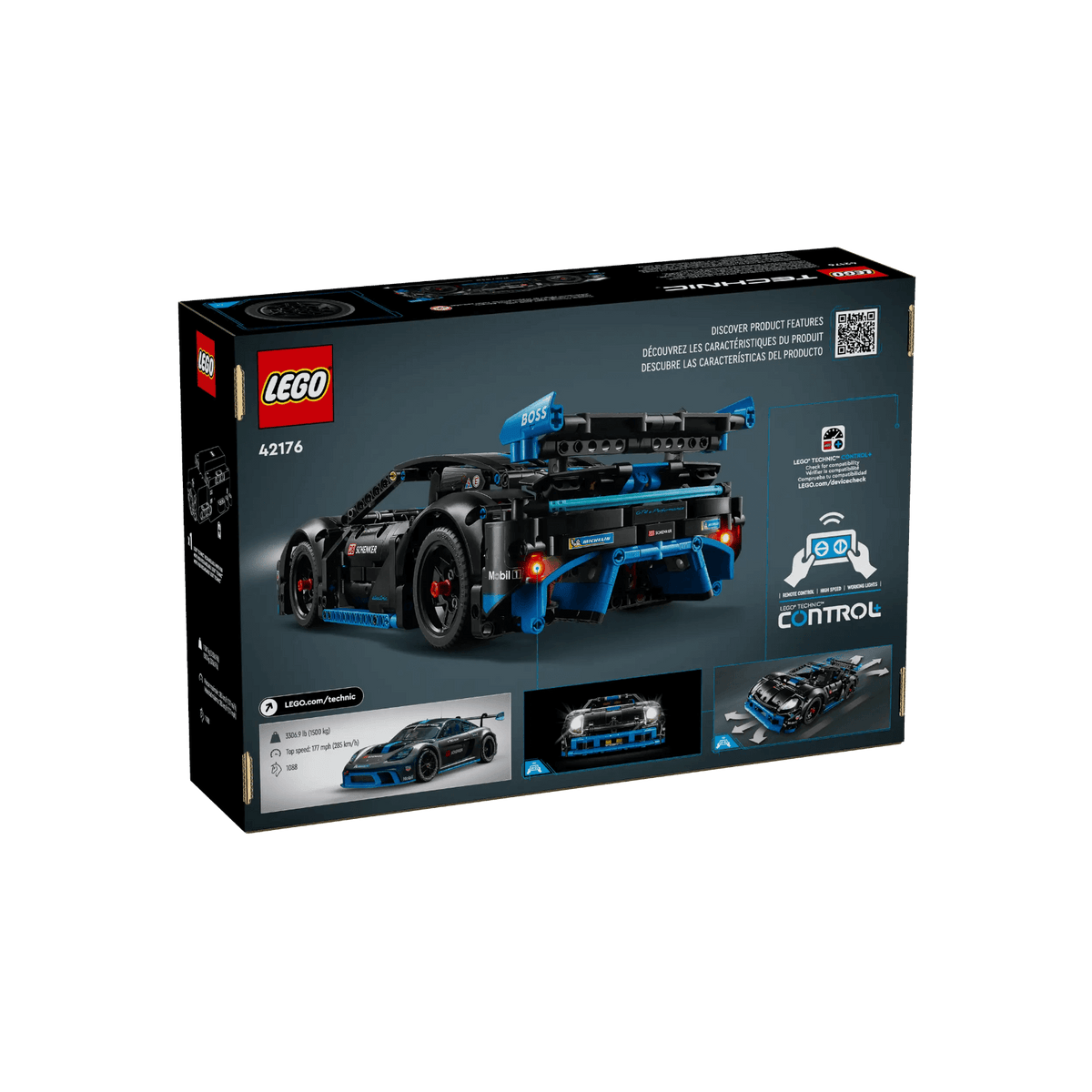 LEGO Technic Samochód wyścigowy Porsche GT4 e-Performance 42176.