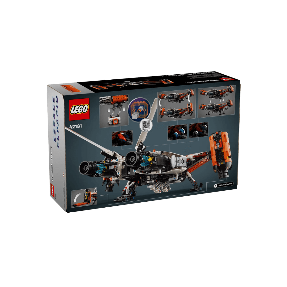 LEGO Technic Zestaw Transportowy statek kosmiczny VTOL LT81 42181.