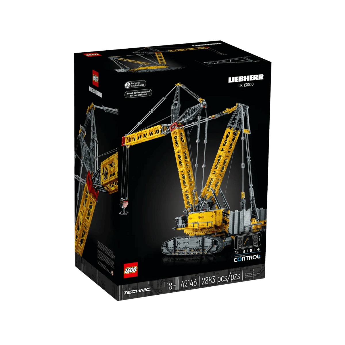 LEGO Technic Zestaw klocków Żuraw gąsienicowy Liebherr LR 13000 42146.