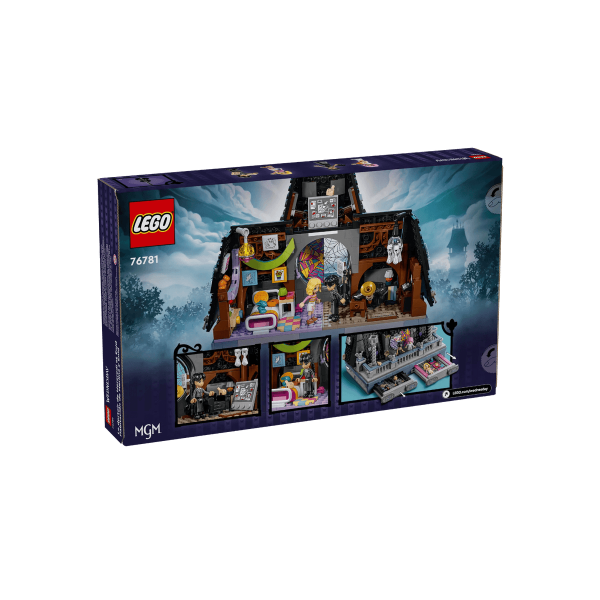 LEGO Wednesday Pokój Wednesday i Enid 76781.