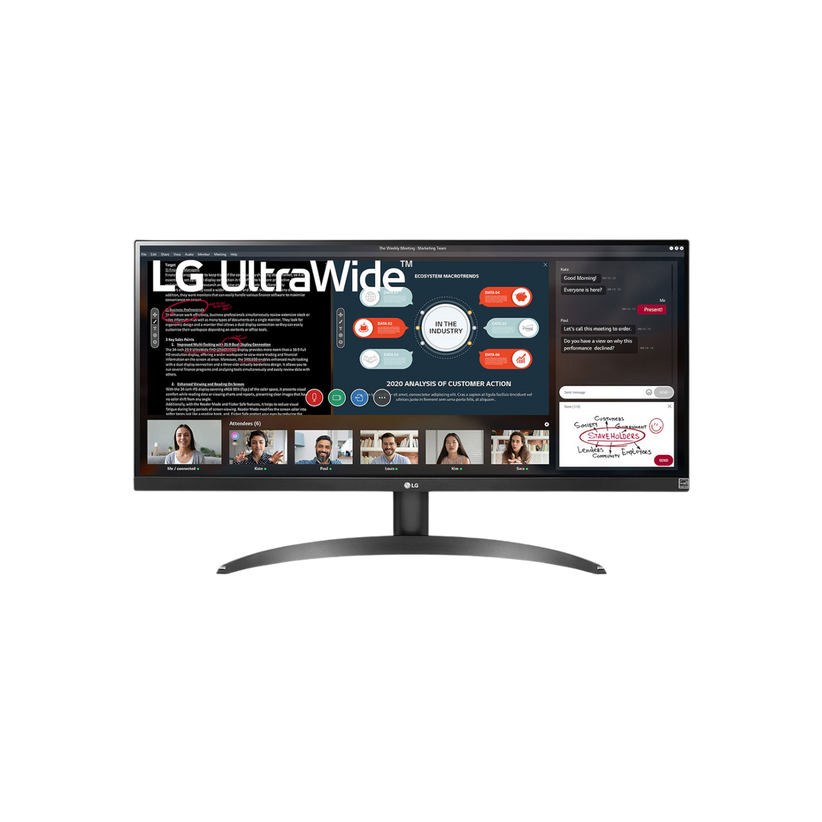Monitor LG 29WP500-B 29" IPS WFHD.