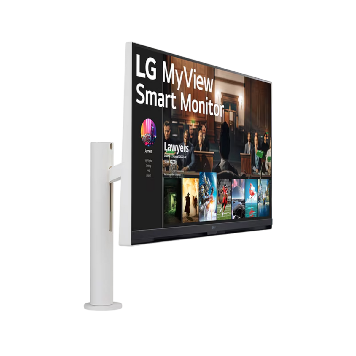 Monitor LG 32SQ780S-W 32" VA 4K.