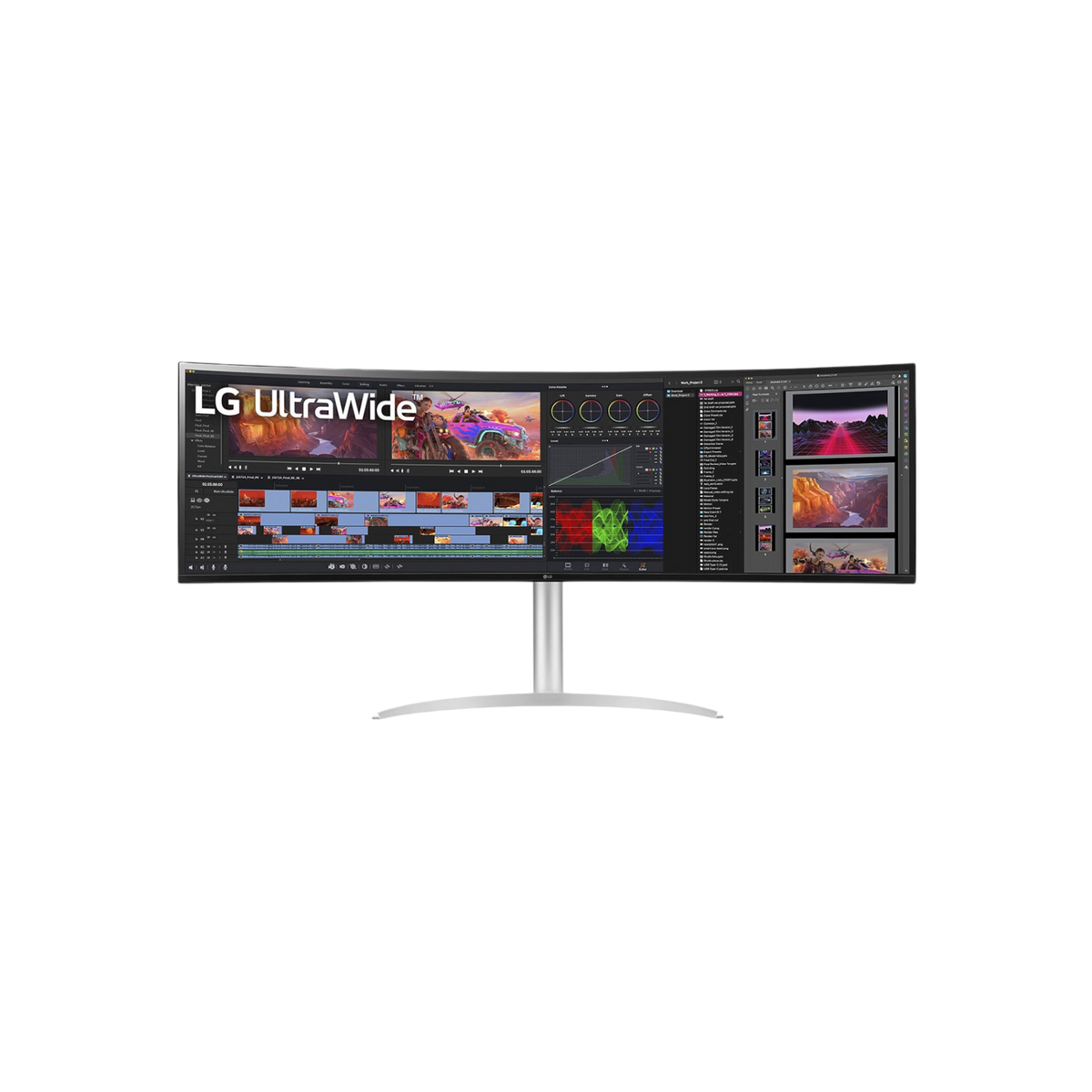 Monitor LG 49WQ95C-W 49" IPS Dual QHD.