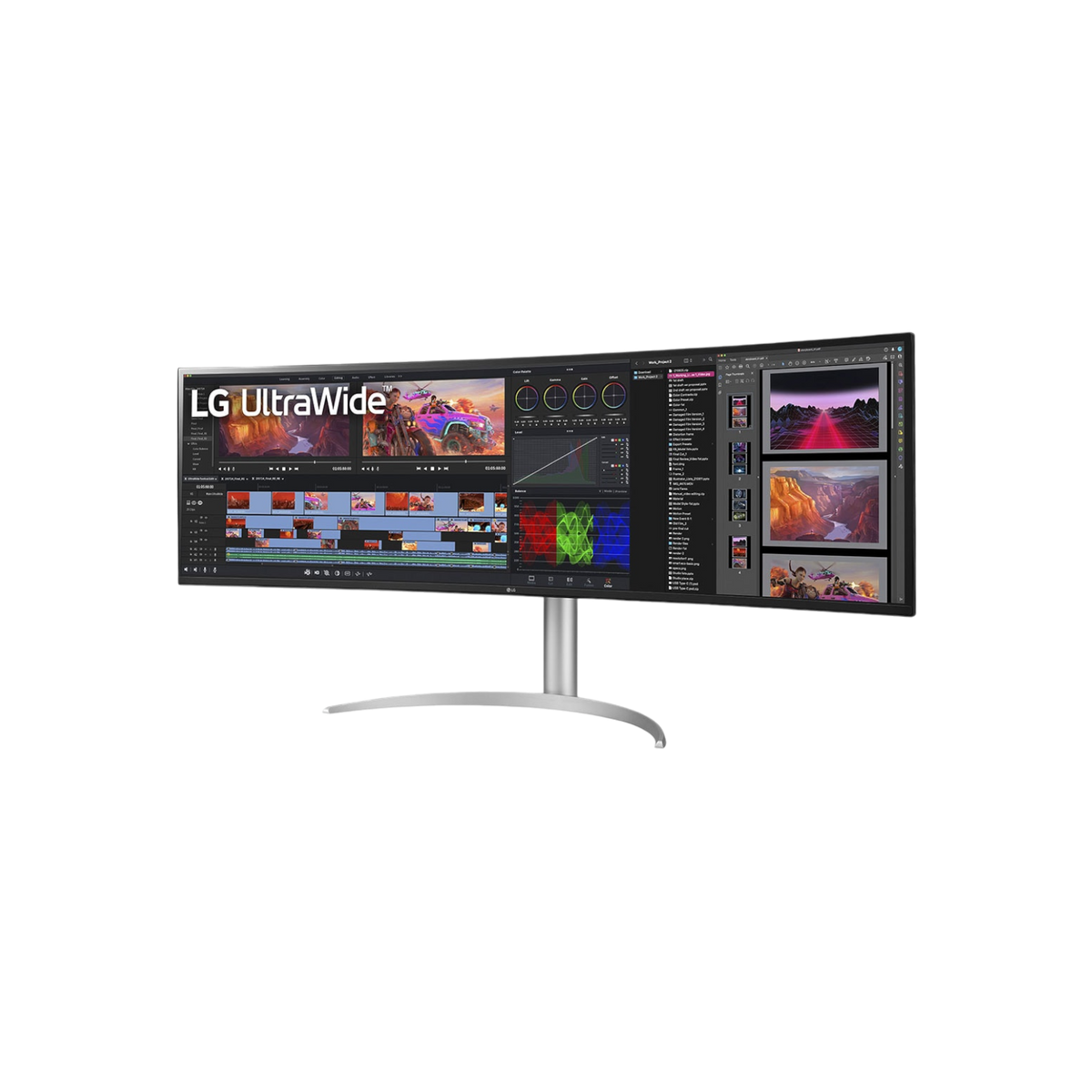 Monitor LG 49WQ95C-W 49" IPS Dual QHD.