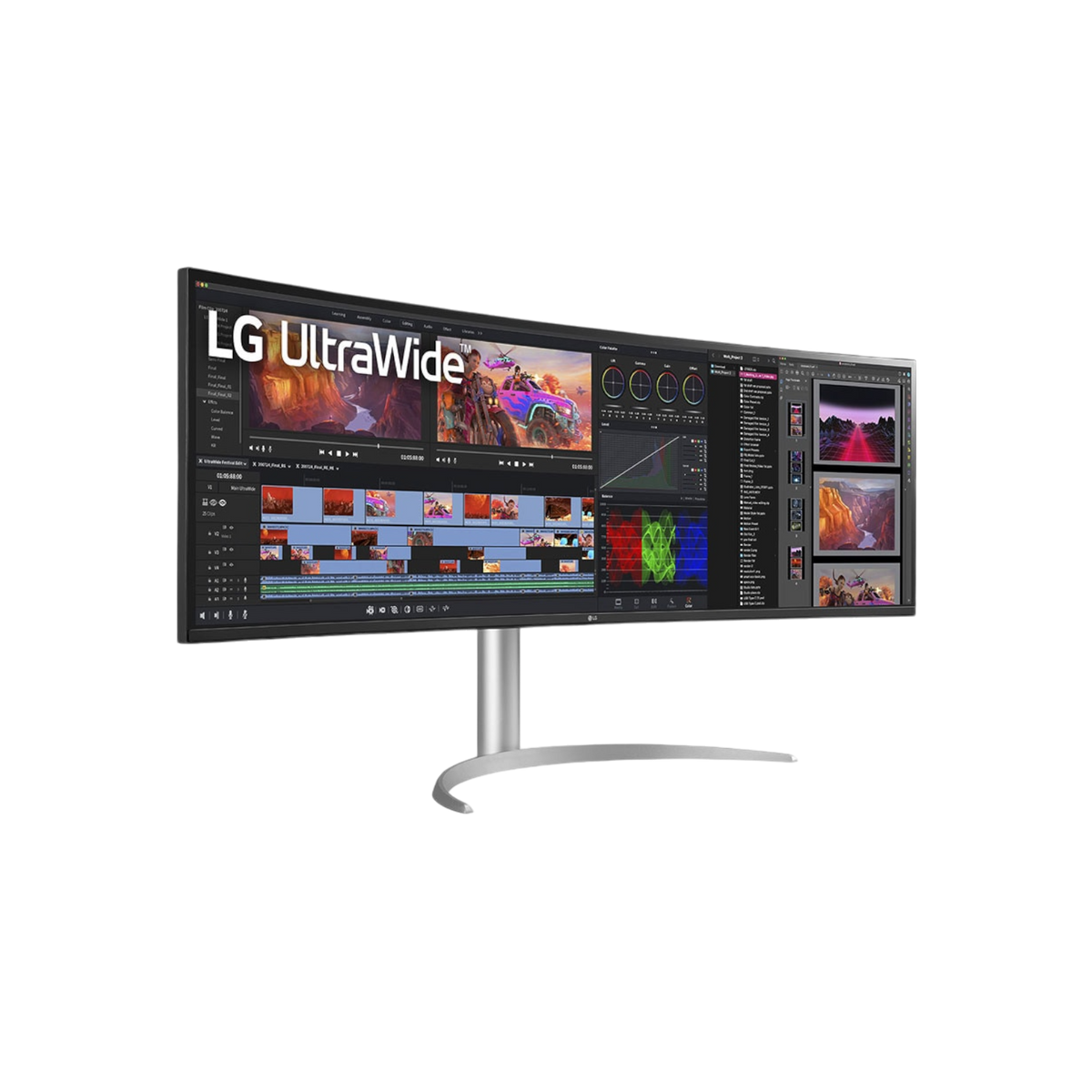 Monitor LG 49WQ95C-W 49" IPS Dual QHD.
