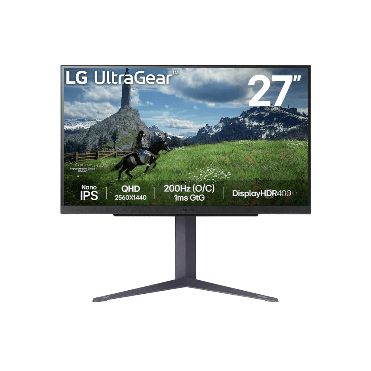Monitor LG UltraGear 27GS85Q-B 27" Nano IPS QHD.