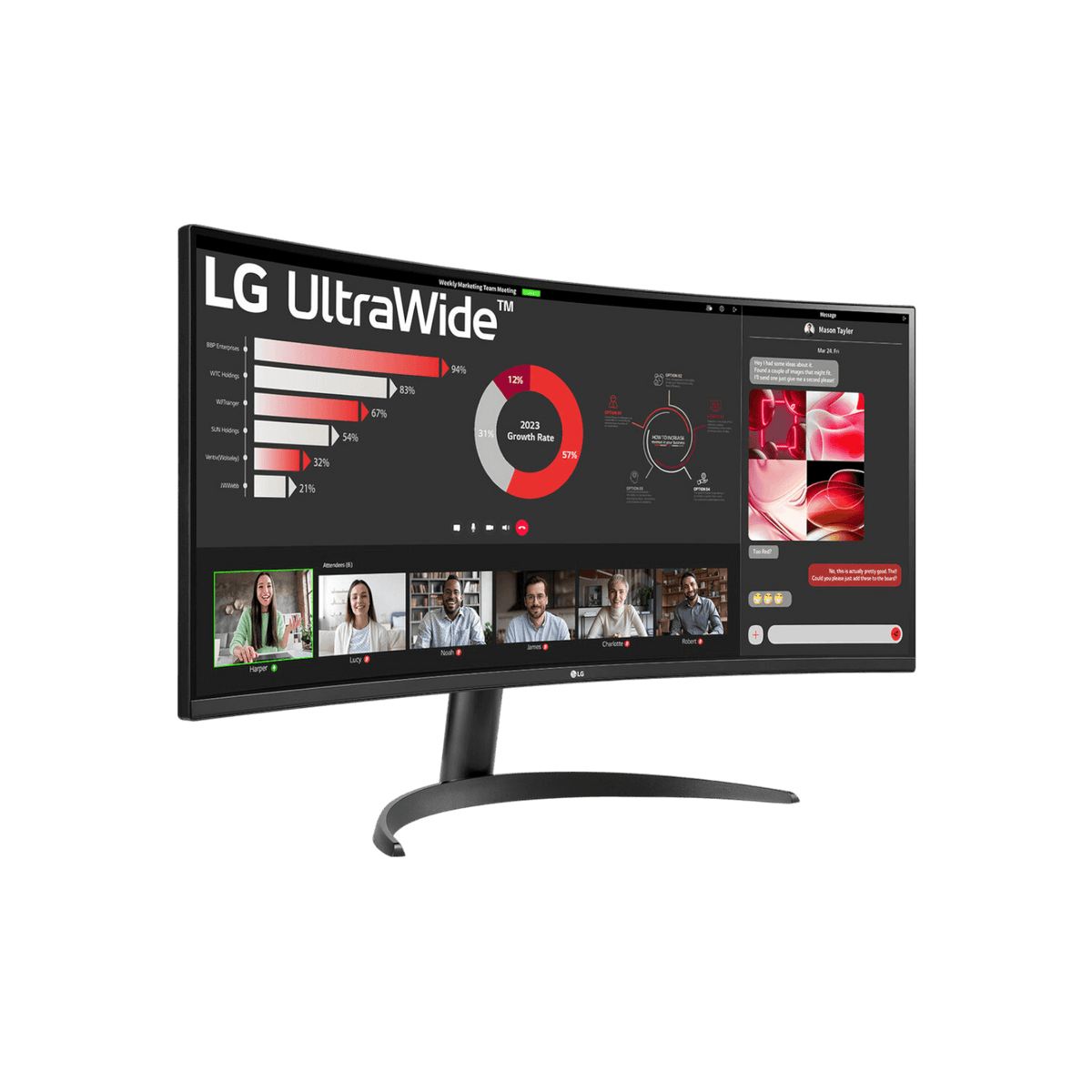 Monitor LG UltraWide 34WR50QK-B 34" VA WQHD.