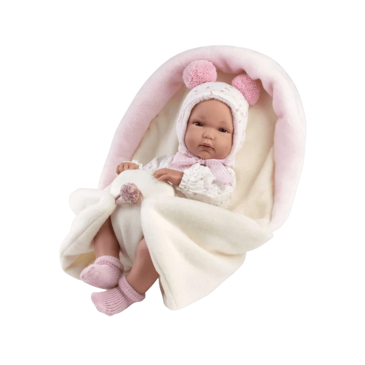 Lalka Llorens bobas Bimba winylowa 35 cm.