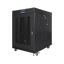 Szafa rack Lanberg 19" 15U 800x1000mm stojąca LCD V2 Drzwi perforowane Czarny.