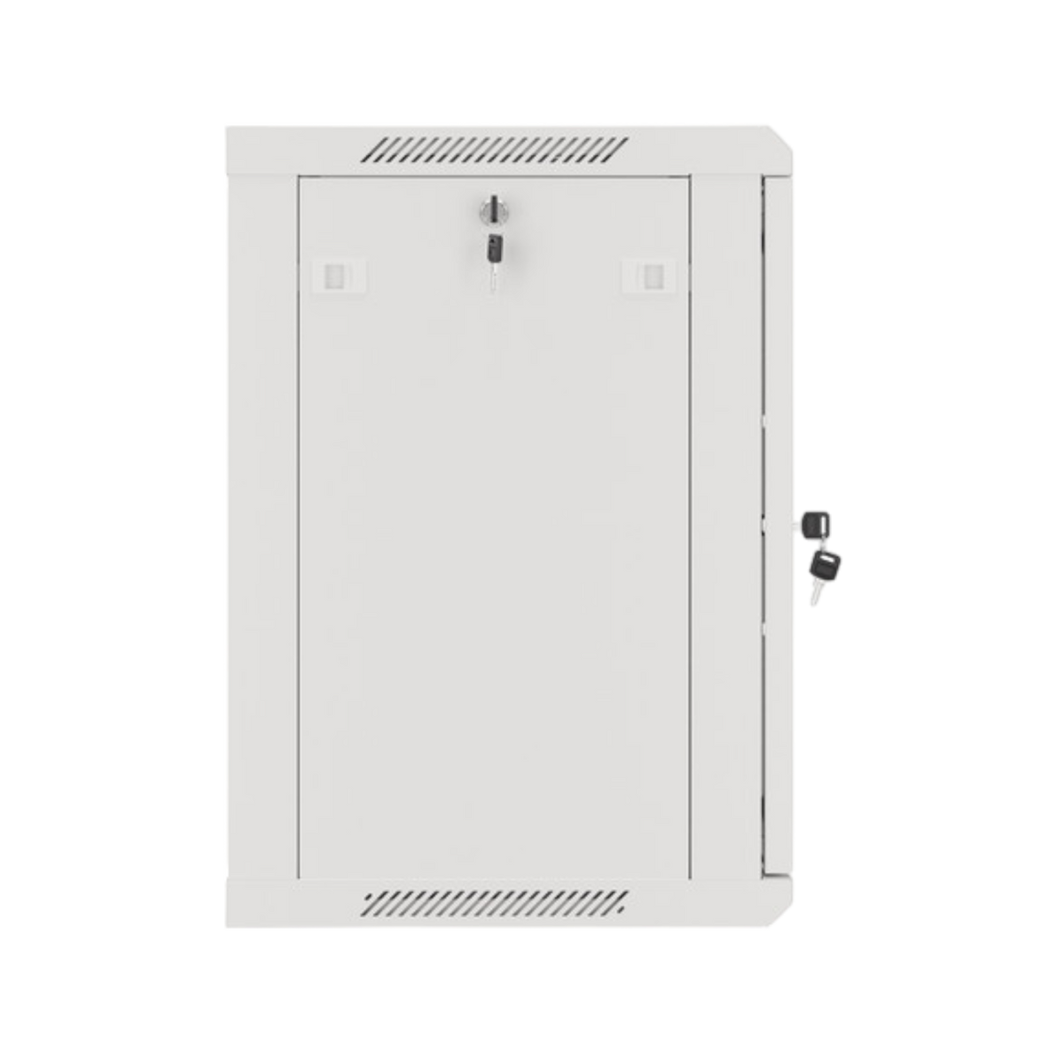 Szafa rack Lanberg 19" 12U 600x450mm wisząca Drzwi metalowe Szary.