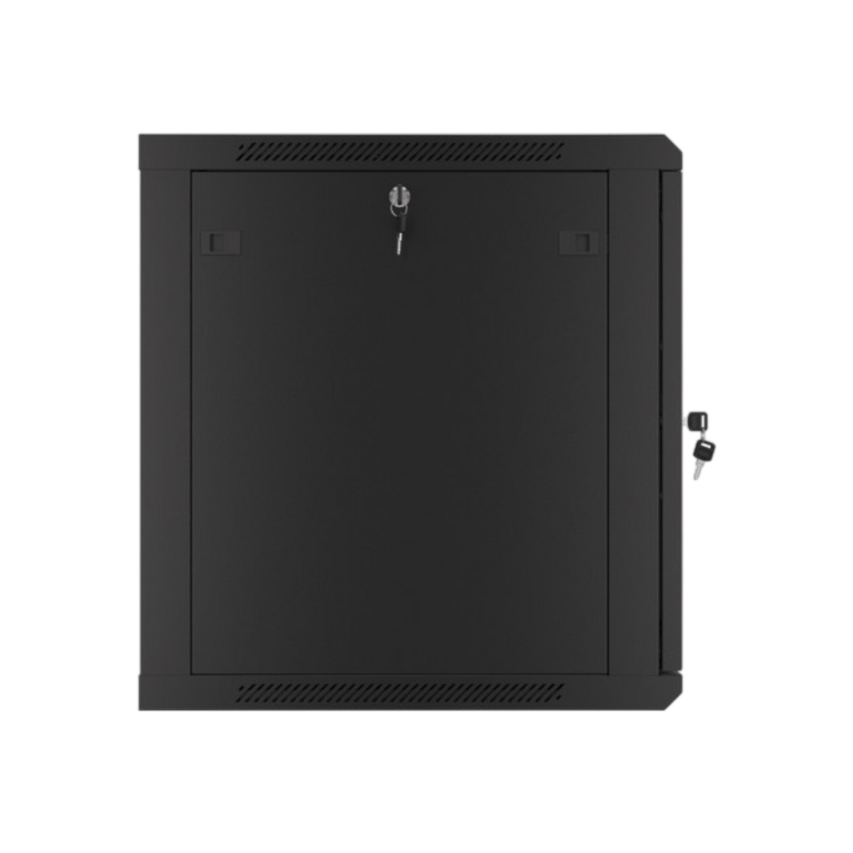 Szafa rack Lanberg 19" 12U 600x600mm wisząca Drzwi metalowe Czarny.