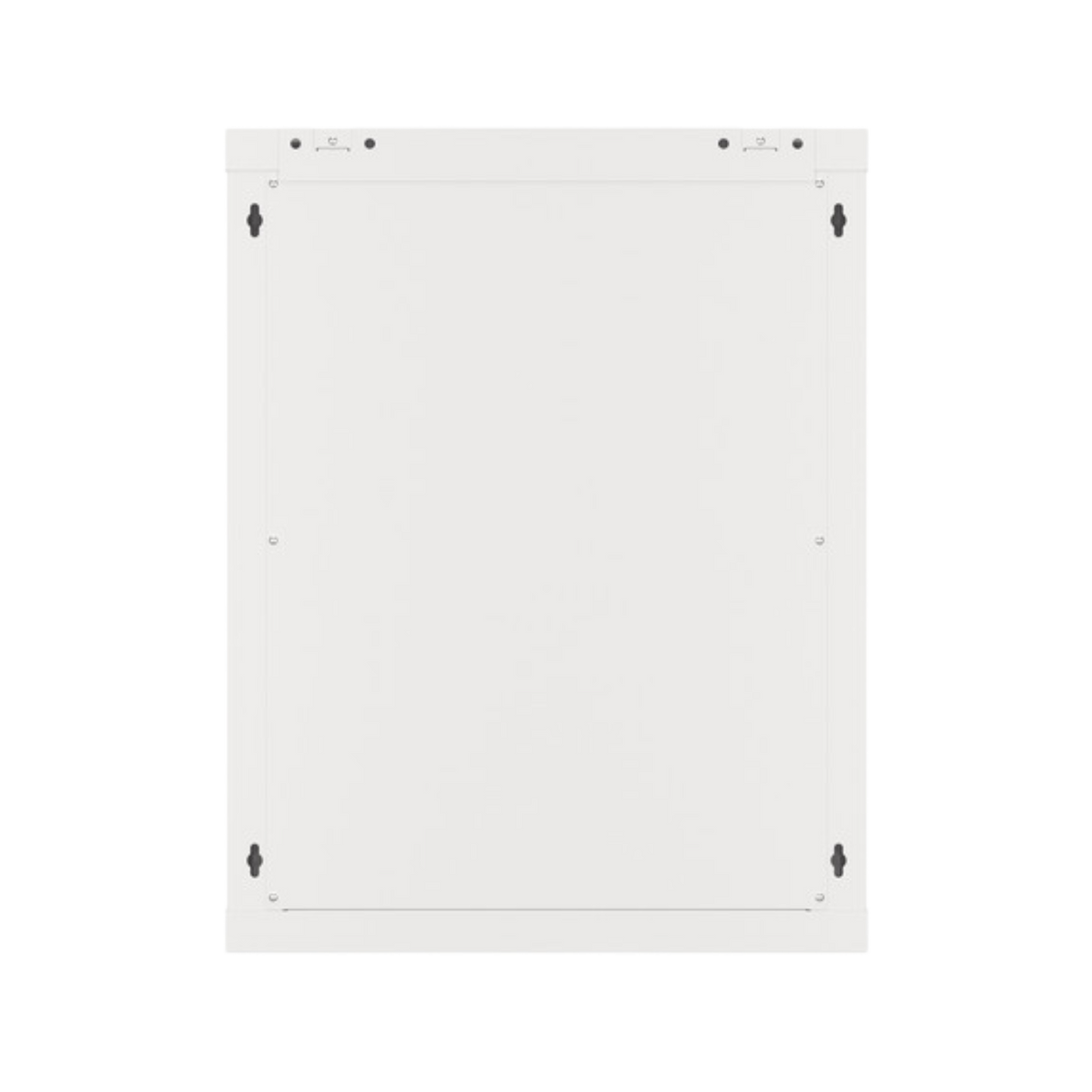 Szafa rack Lanberg 19" 15U 600x600mm wisząca V2 Drzwi szklane Szary.