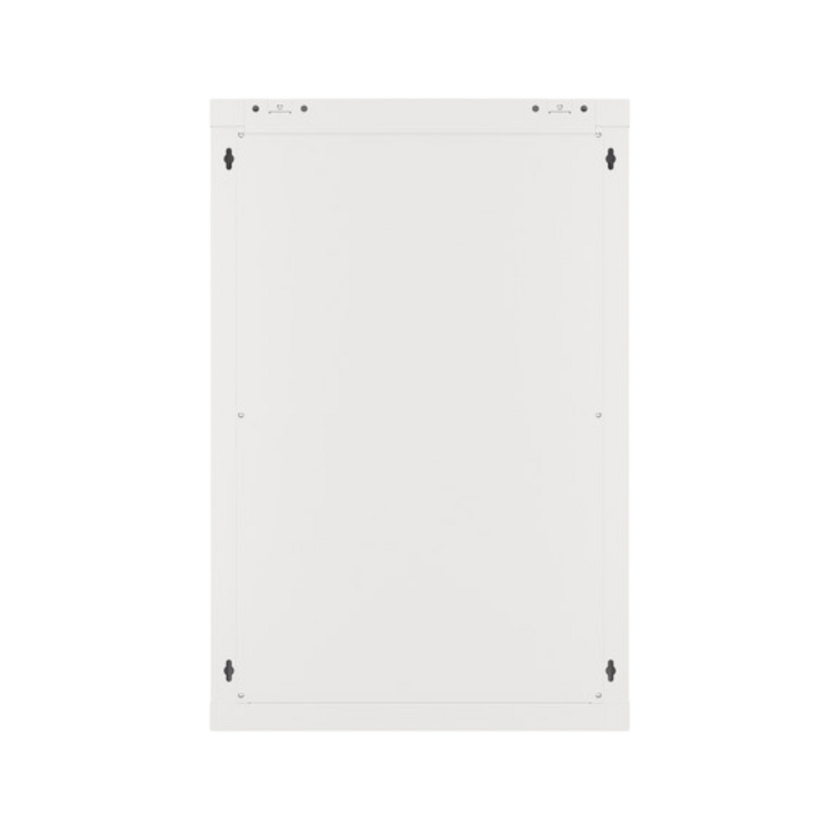 Szafa rack Lanberg 19" 18U 600x450mm wisząca V2 Drzwi szklane Szary.