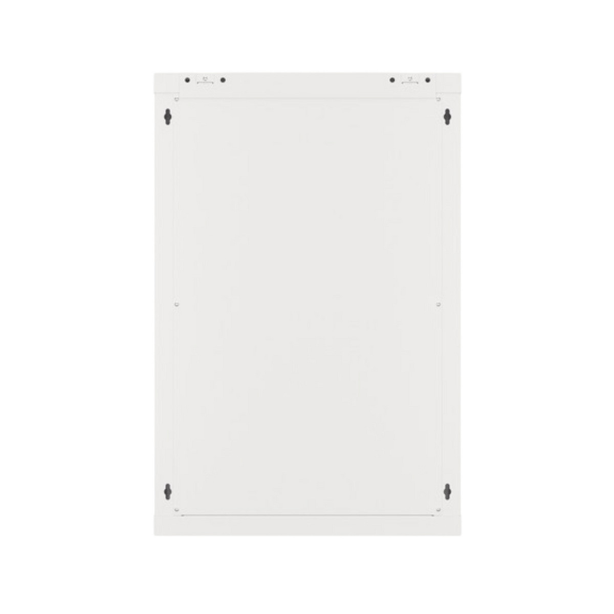 Szafa rack Lanberg 19" 18U 600x600mm wisząca V2 Drzwi szklane Szary.
