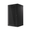 Szafa rack Lanberg 19" 22U 600x600mm wisząca V2 Drzwi szklane Czarny.