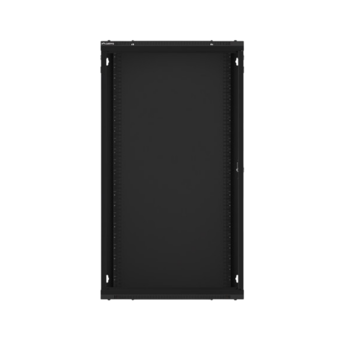 Szafa rack Lanberg 19" 22U 600x600mm wisząca V2 Drzwi szklane Czarny.
