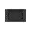 Szafa rack Lanberg 19" 6U 600x600mm wisząca V2 Drzwi szklane Czarny.