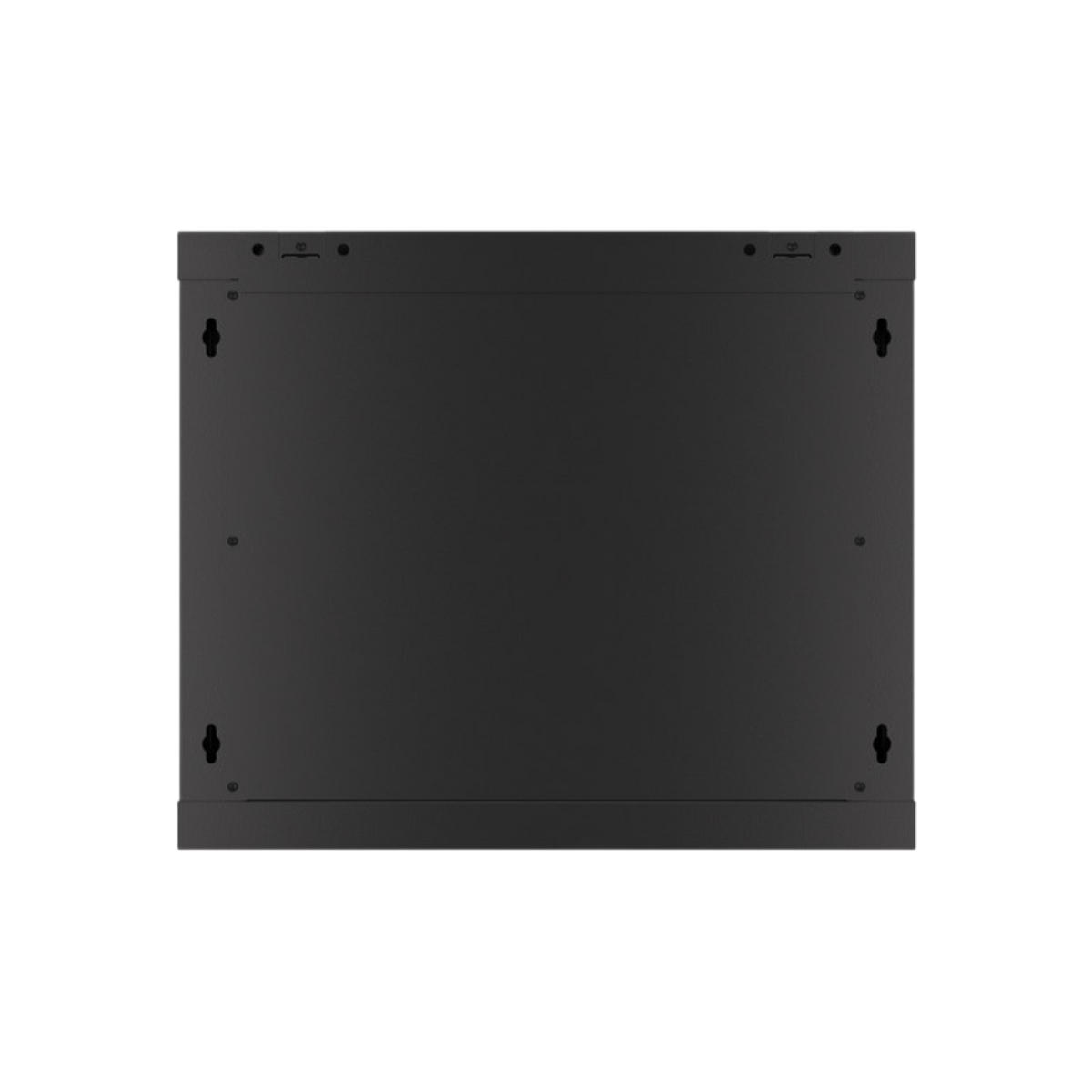 Szafa rack Lanberg 19" 9U 600x450mm wisząca V2 Drzwi szklane Czarny.