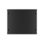 Szafa rack Lanberg 19" 9U 600x600mm wisząca V2 Drzwi szklane Czarny.