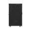 Szafa rack Lanberg 19" 22U 800x1000mm stojąca LCD V2 Drzwi perforowane Czarny.