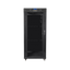 Szafa rack Lanberg 19" 27U 600x600mm stojąca LCD Drzwi szklane Czarny.