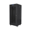 Szafa rack Lanberg 19" 27U 600x600mm stojąca LCD V2 Drzwi perforowane Czarny.