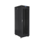 Szafa rack Lanberg 19" 27U 800x1000mm stojąca LCD V2 Drzwi perforowane Czarny.