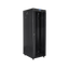 Szafa rack Lanberg 19" 37U 800x1000mm stojąca LCD Drzwi szklane Czarny.