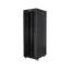 Szafa rack Lanberg 19" 37U 800x1000mm stojąca LCD Drzwi szklane Czarny.
