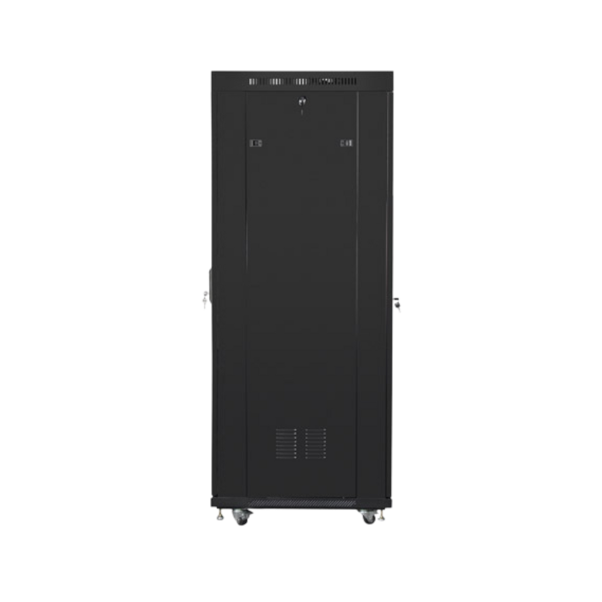 Szafa rack Lanberg 19" 37U 800x1000mm stojąca LCD Drzwi szklane Czarny.