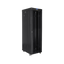 Szafa rack Lanberg 19" 42U 600x1000mm stojąca LCD V2 Drzwi szklane Czarny.