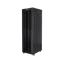 Szafa rack Lanberg 19" 42U 600x1000mm stojąca LCD V2 Drzwi szklane Czarny.