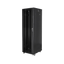 Szafa rack Lanberg 19" 42U 600x800mm stojąca Drzwi szklane Czarny.