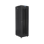 Szafa rack Lanberg 19" 42U 600x800mm stojąca LCD V2 Drzwi perforowane Czarny.