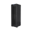 Szafa rack Lanberg 19" 42U 600x800mm stojąca LCD V2 Drzwi perforowane Czarny.