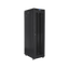 Szafa rack Lanberg 19" 47U 800x1000mm stojąca LCD V2 Drzwi perforowane Czarny.