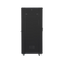 Szafa rack Lanberg 19" 47U 800x800mm stojąca Drzwi szklane Czarny.