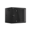 Szafa rack Lanberg 19" 9U 570x450mm wisząca Drzwi szklane Czarny.