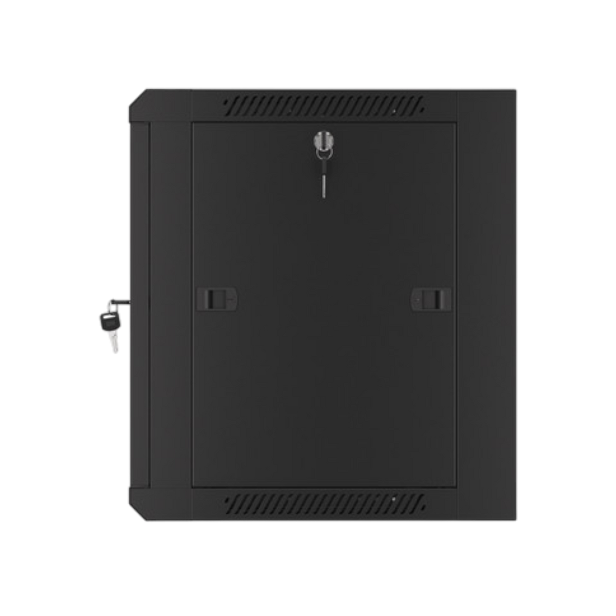 Szafa rack Lanberg 19" 9U 570x450mm wisząca Drzwi szklane Czarny.