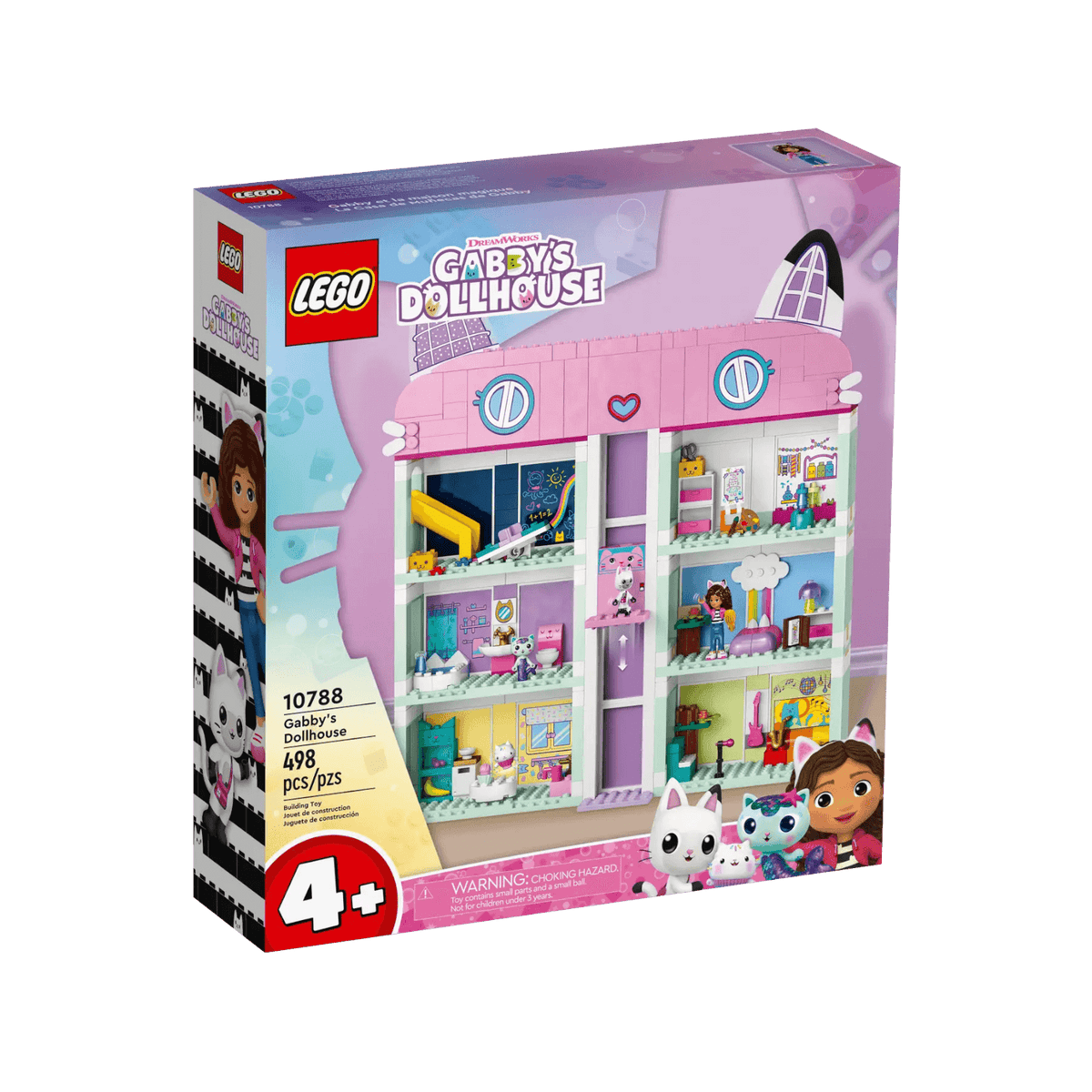 LEGO Koci Domek Gabi Zestaw Koci Domek Gabi 10788.