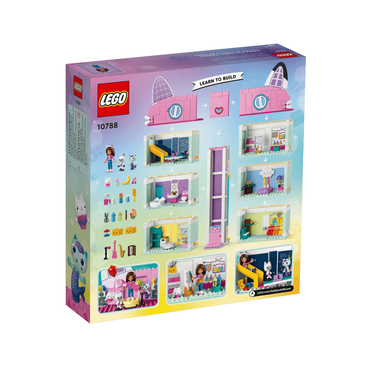 LEGO Koci Domek Gabi Zestaw Koci Domek Gabi 10788.