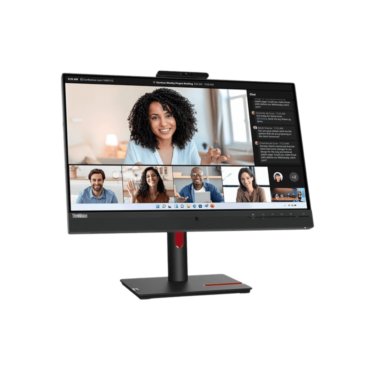 Monitor Lenovo ThinkVision T24mv-30 23,8" IPS Full HD.
