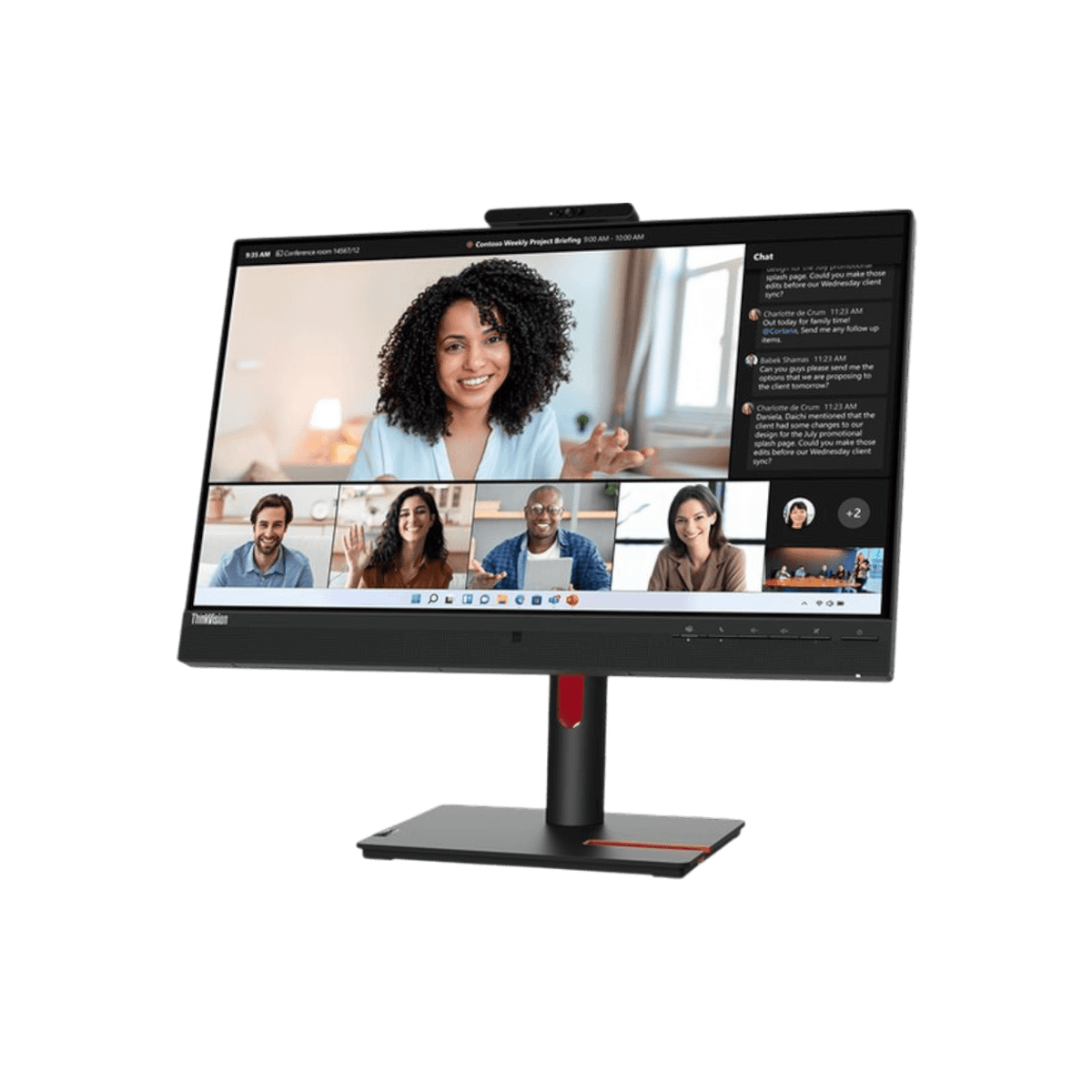 Monitor Lenovo ThinkVision T24mv-30 23,8" IPS Full HD.