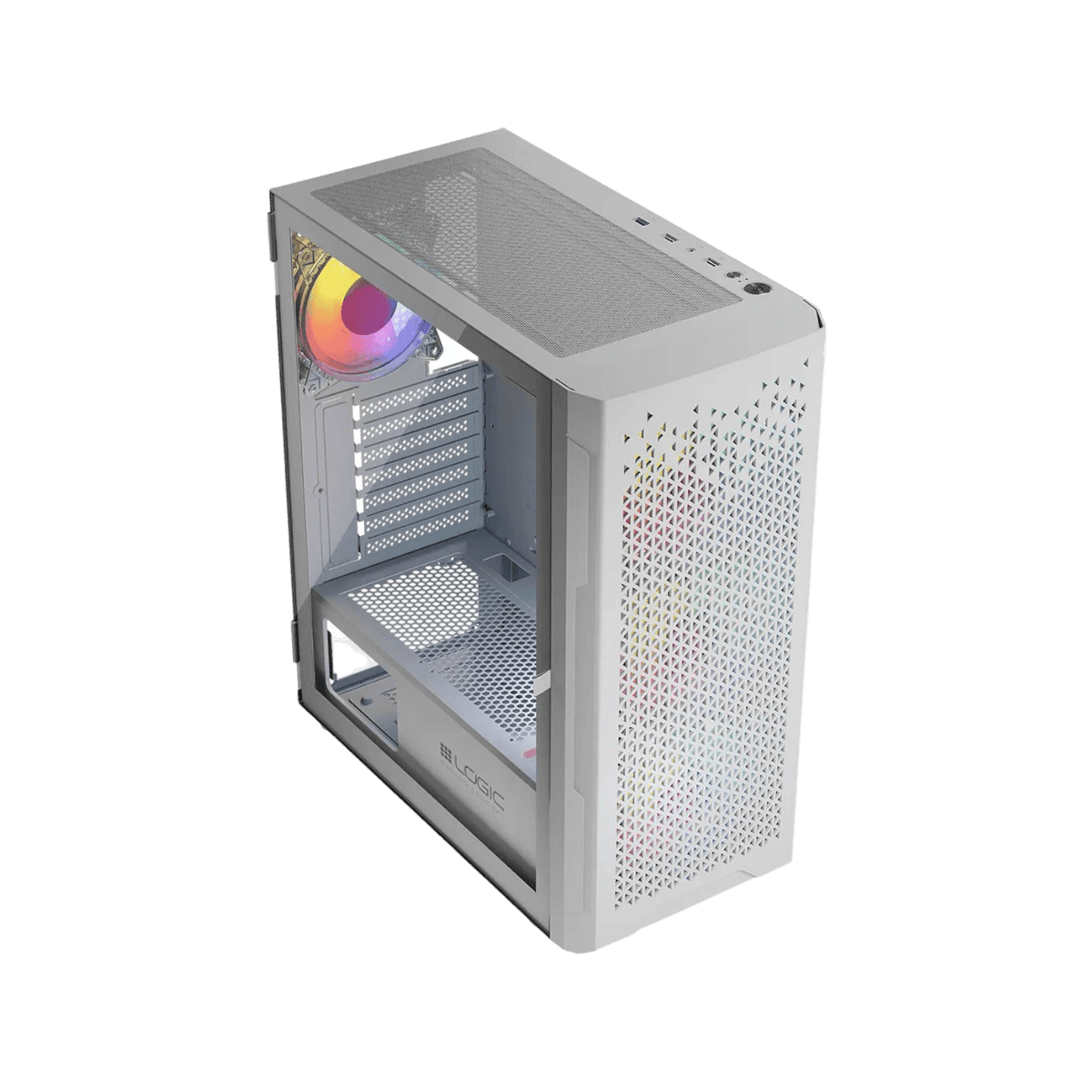 Obudowa Logic Concept Aramis ARGB Midi White.