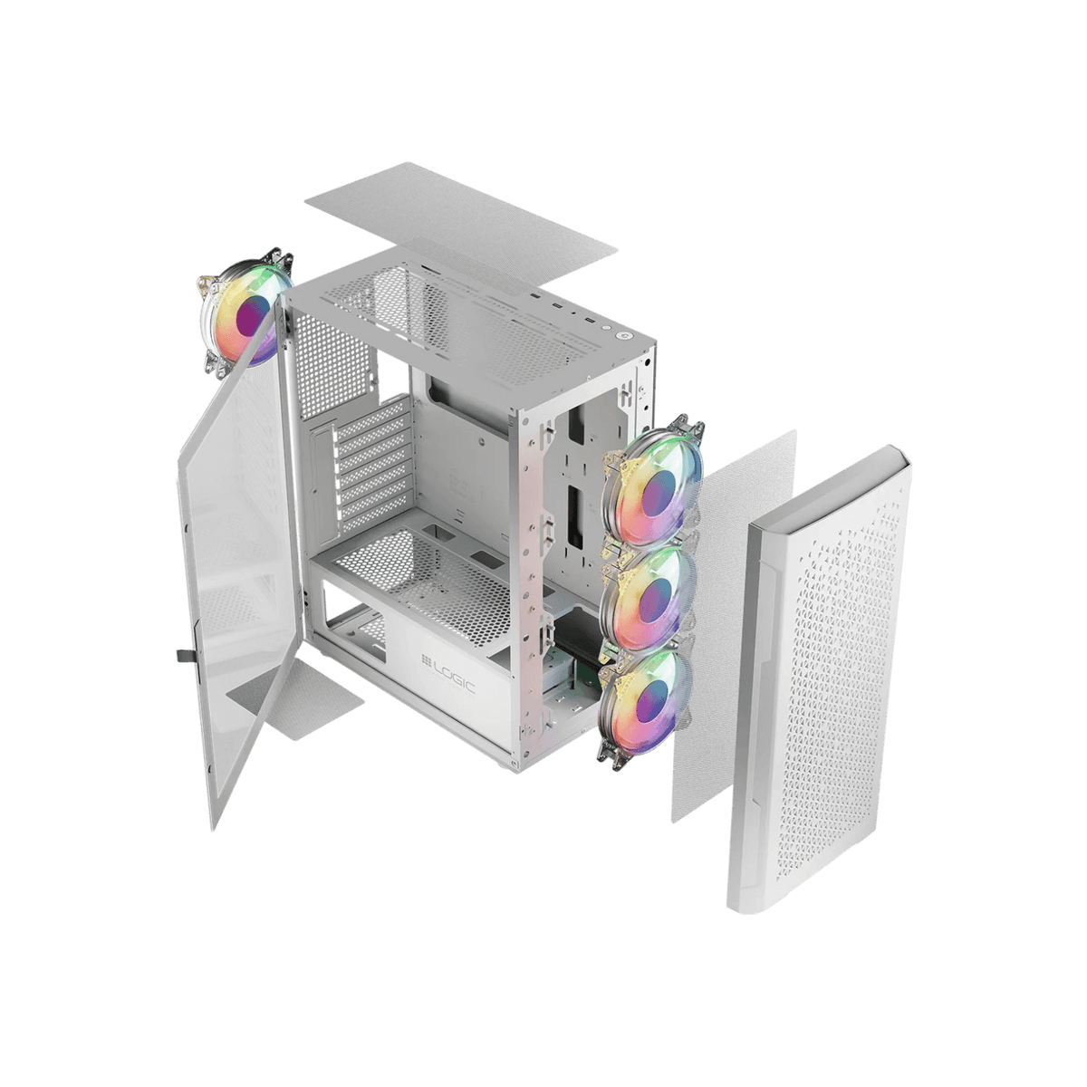 Obudowa Logic Concept Aramis ARGB Midi White.