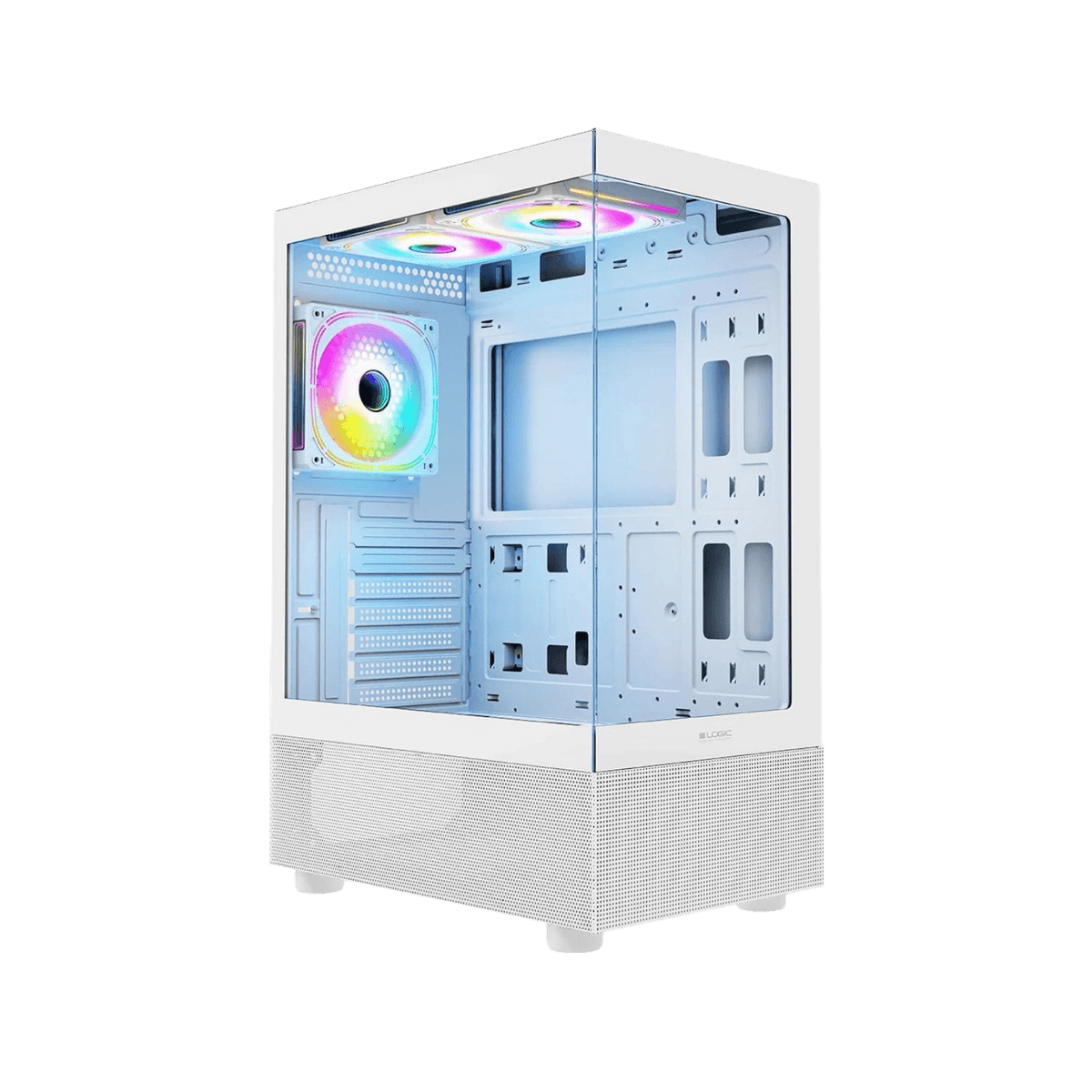 Obudowa Logic Concept Look ARGB Midi White.