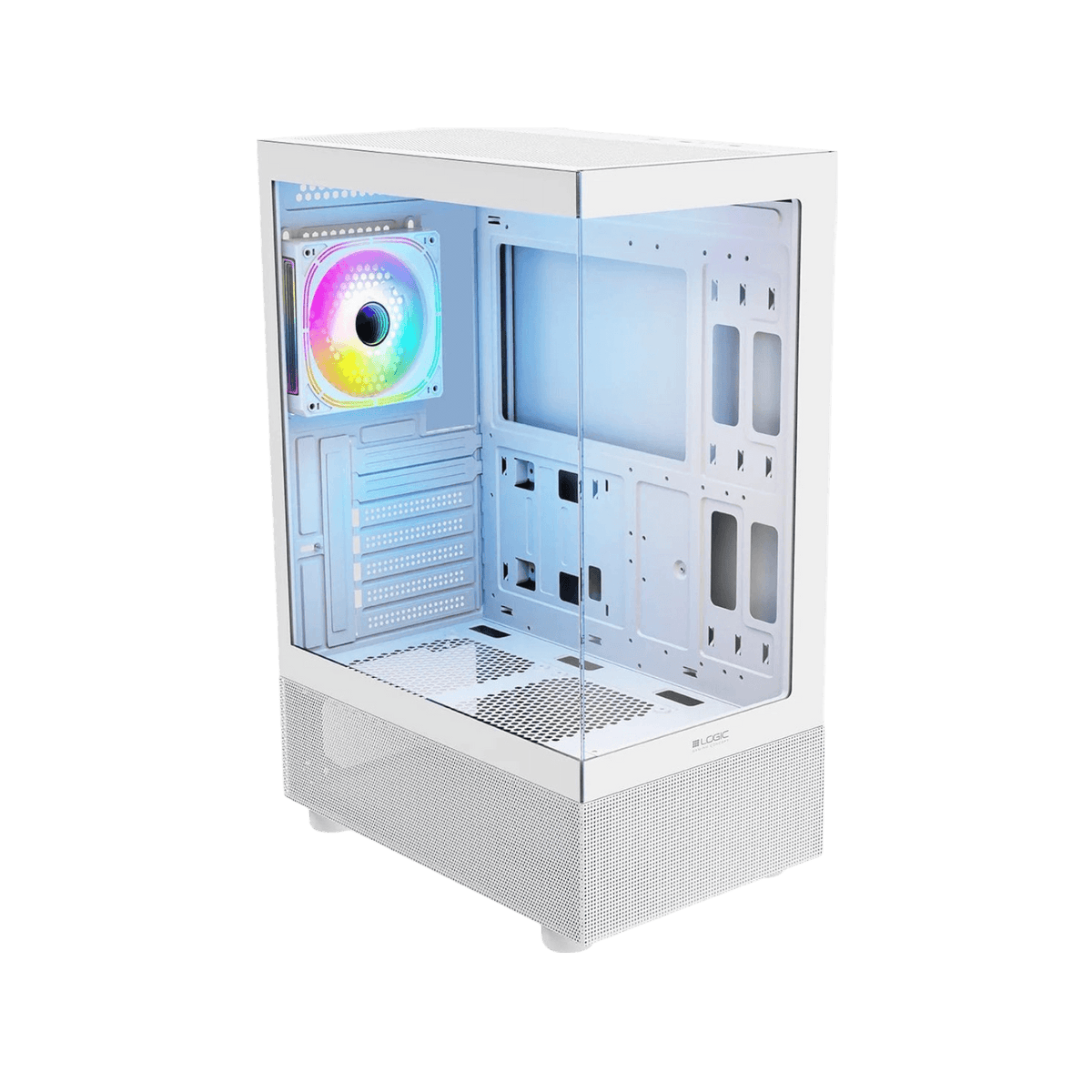 Obudowa Logic Concept Look ARGB Midi White.