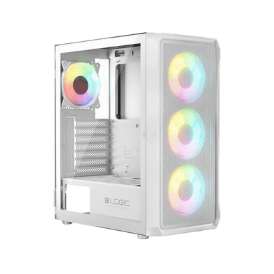 Obudowa Logic Concept Portos ARGB Midi White.